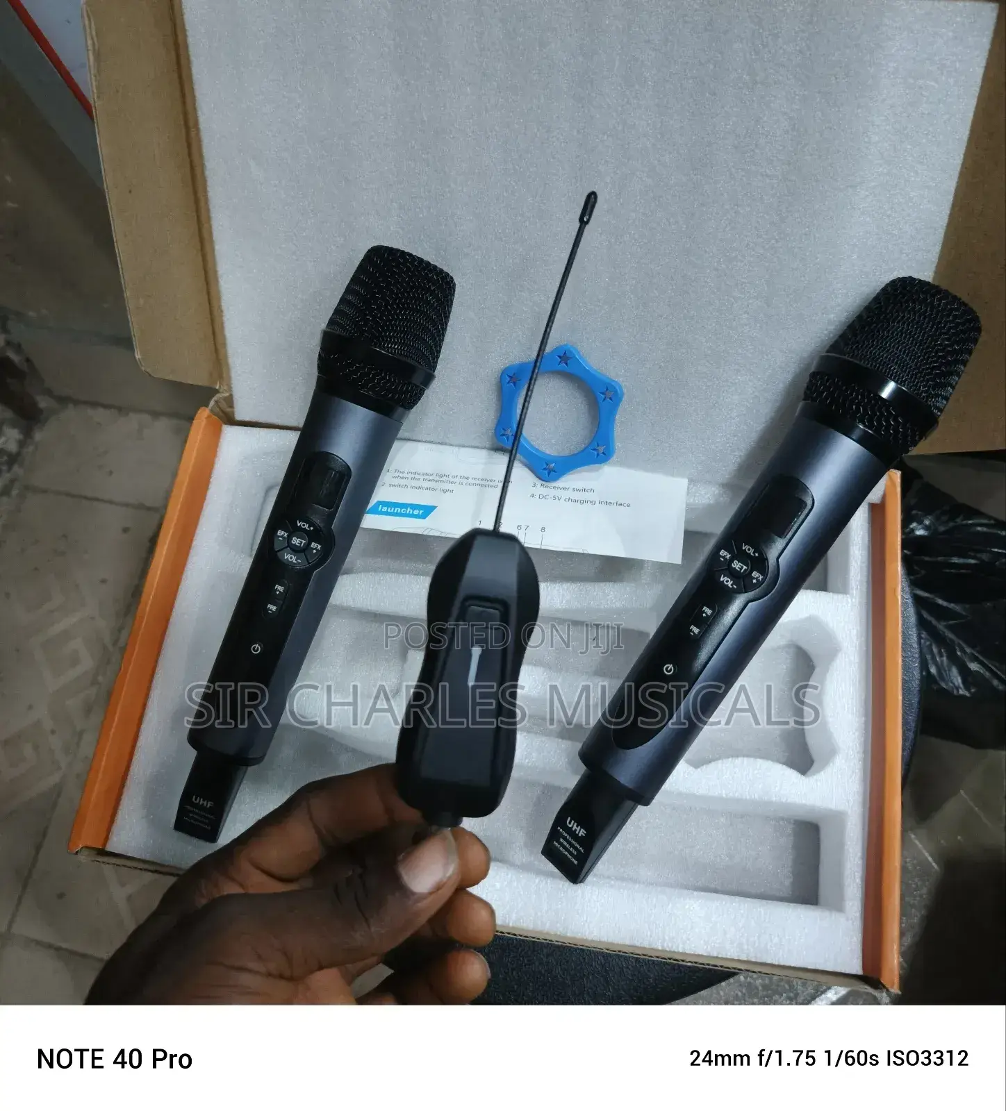 Original U-Phine Professional Wireless Universal Microphone