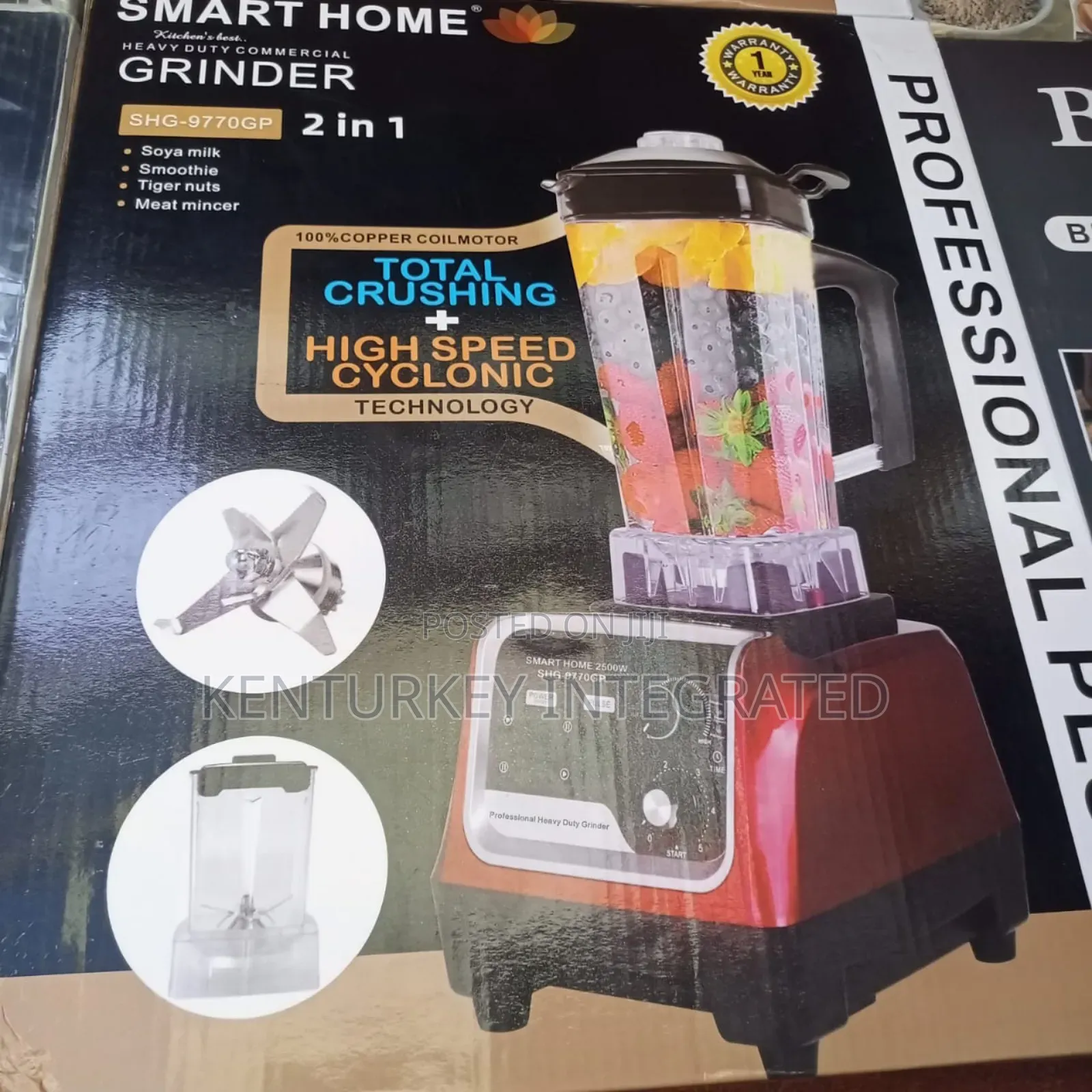 Smart Home 2-in-1 Professional Electric Food Grinder