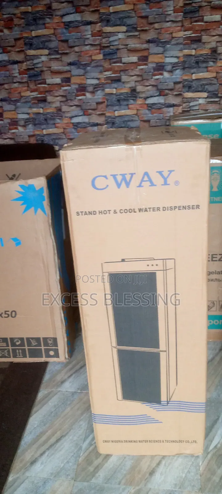 Black Silver Cway Hot and Cool Water Despensers