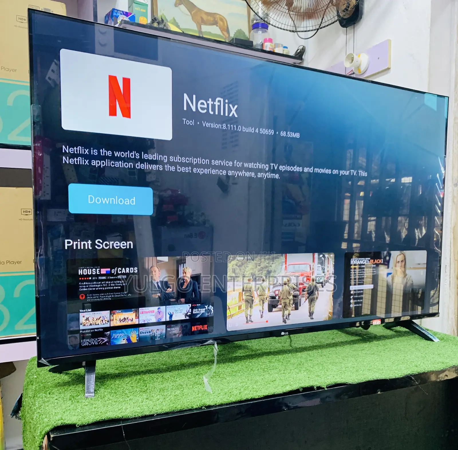 Lg 65 Inch Smart Tv Netflix, Youtube, Bluetooth