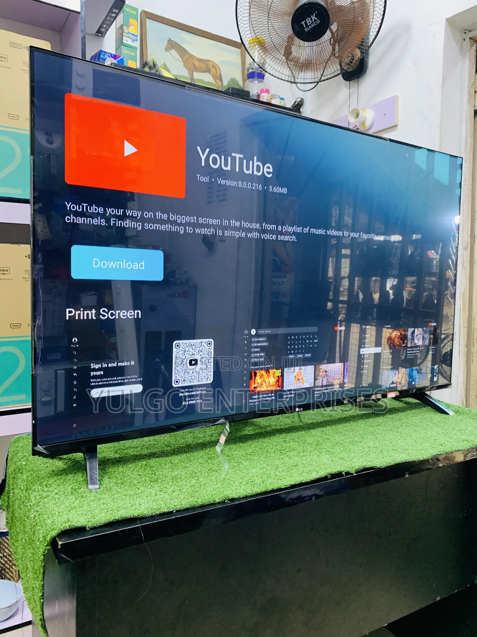 Lg 65 Inch Smart Tv Netflix, Youtube, Bluetooth
