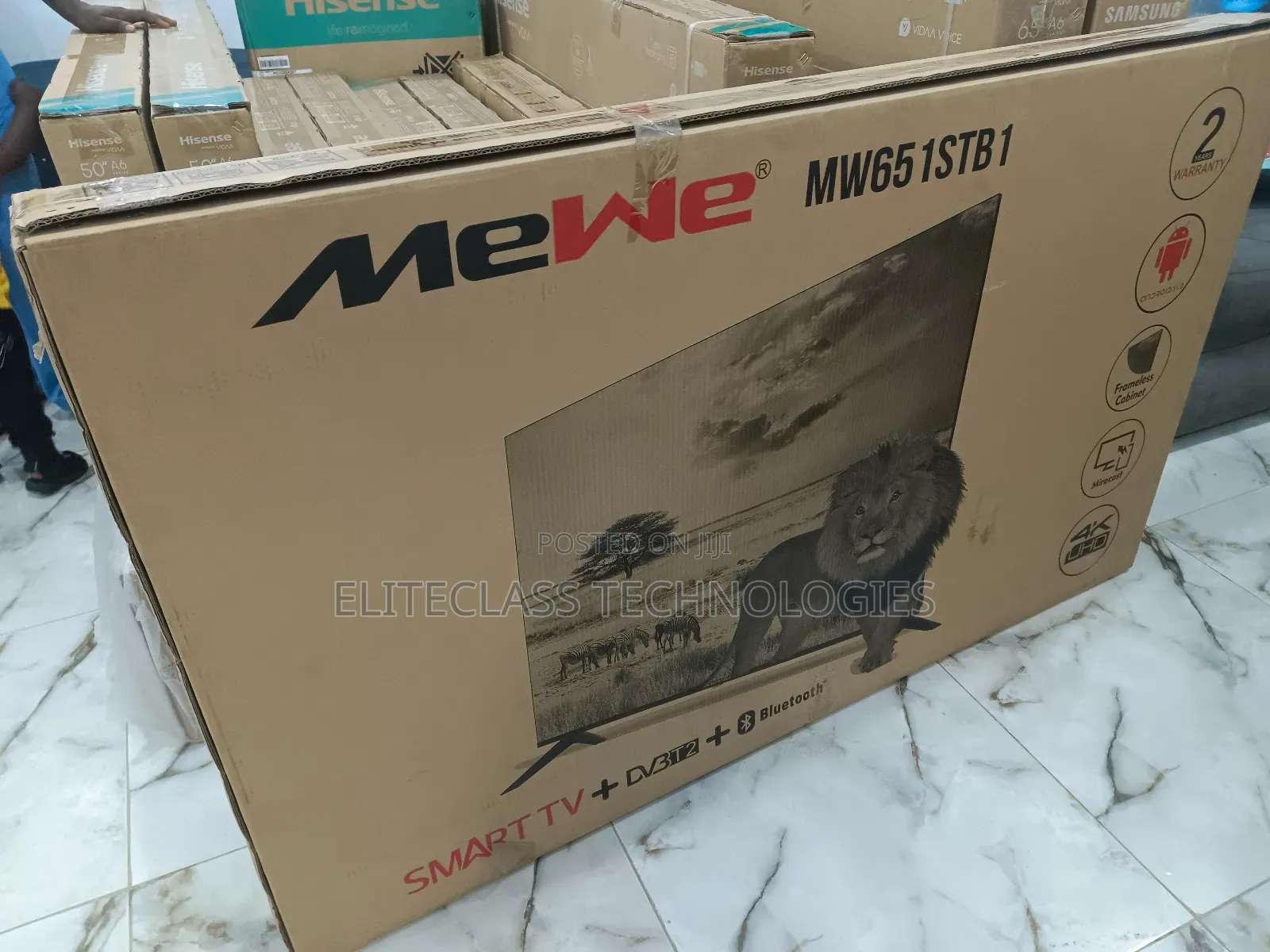 Reliable MEWE 65" Smart TV