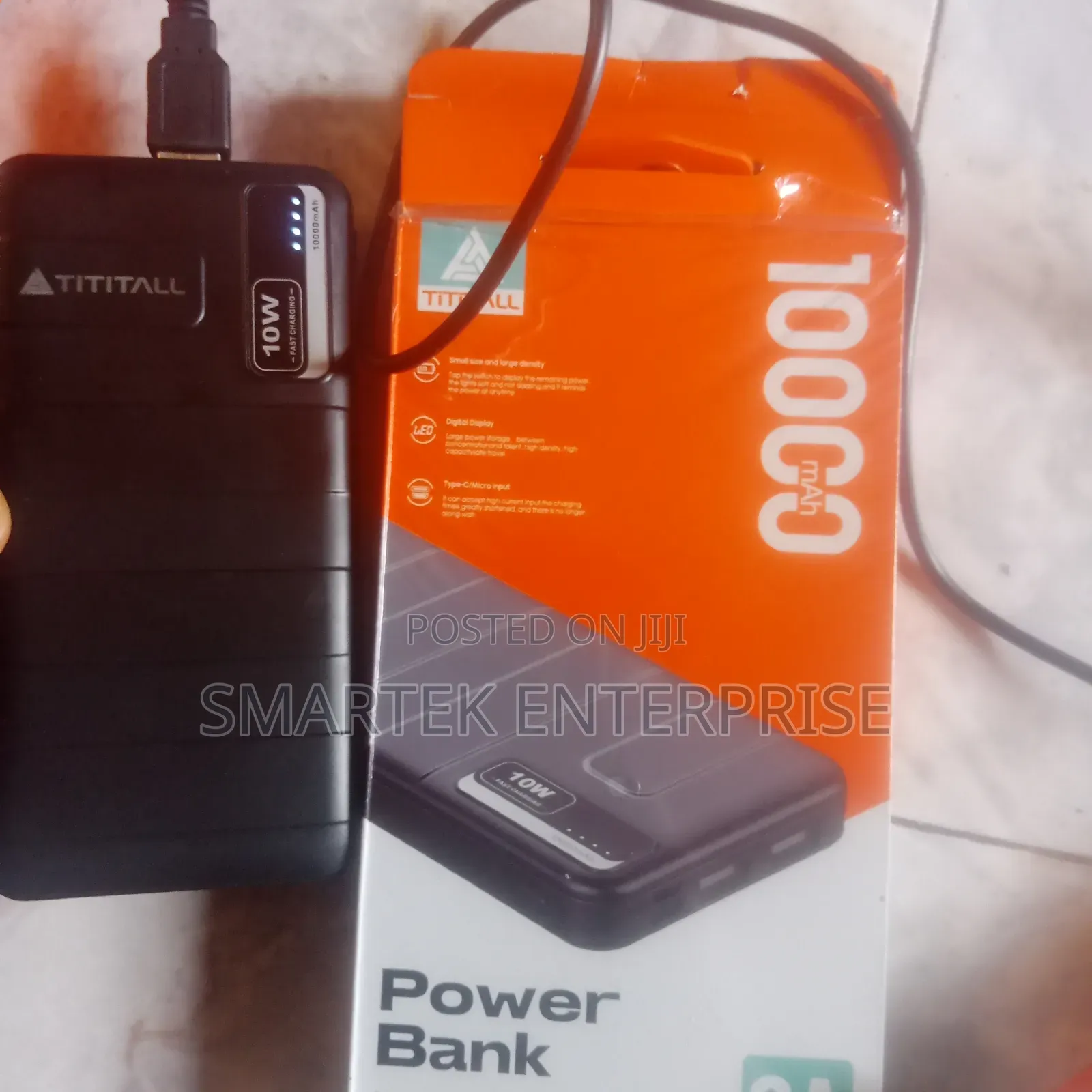 Generic 10000mah 5V Power Bank for iPhone,iPads, Android Etc