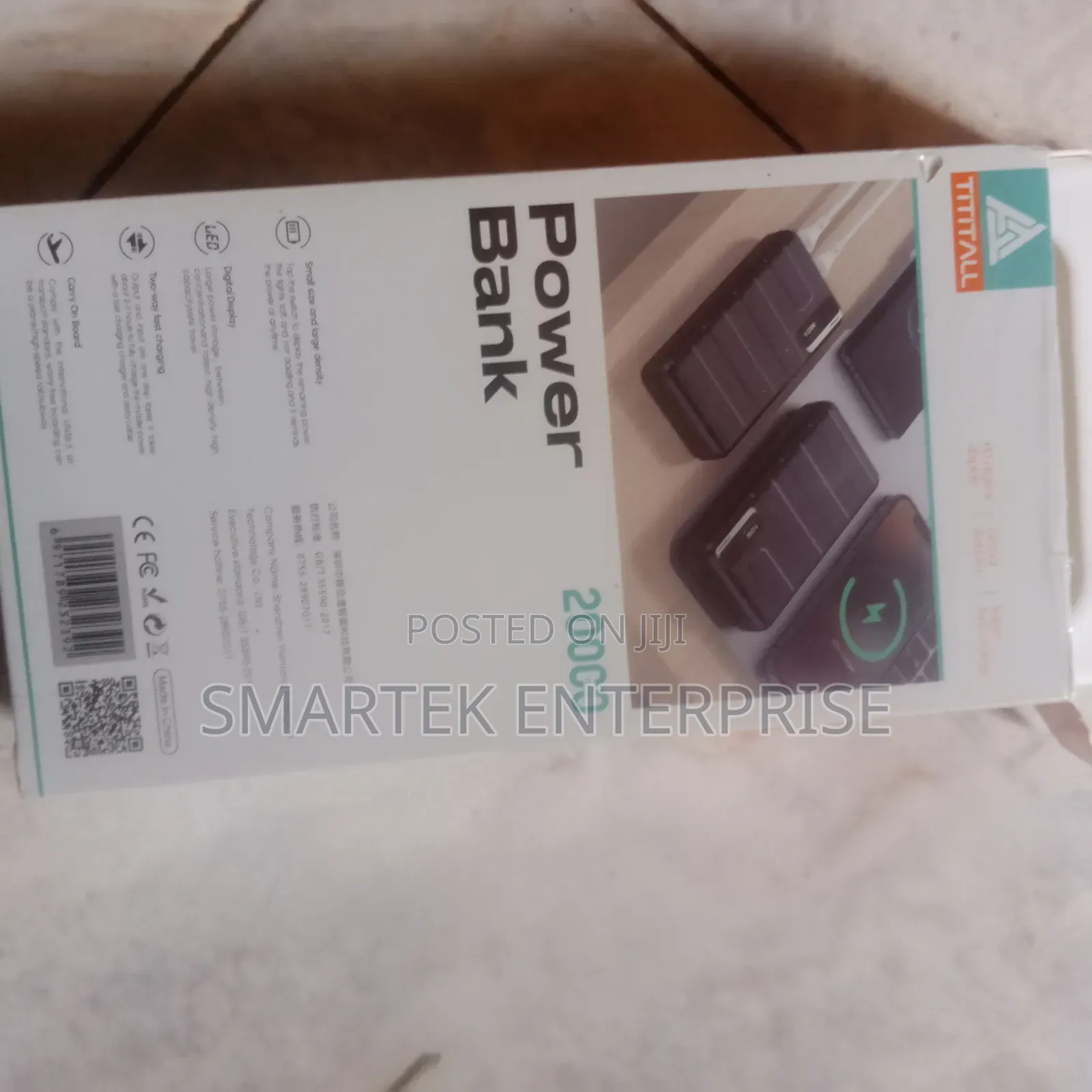 Generic 20000mah 5v Power Bank for iPhone,iPads, Android Etc