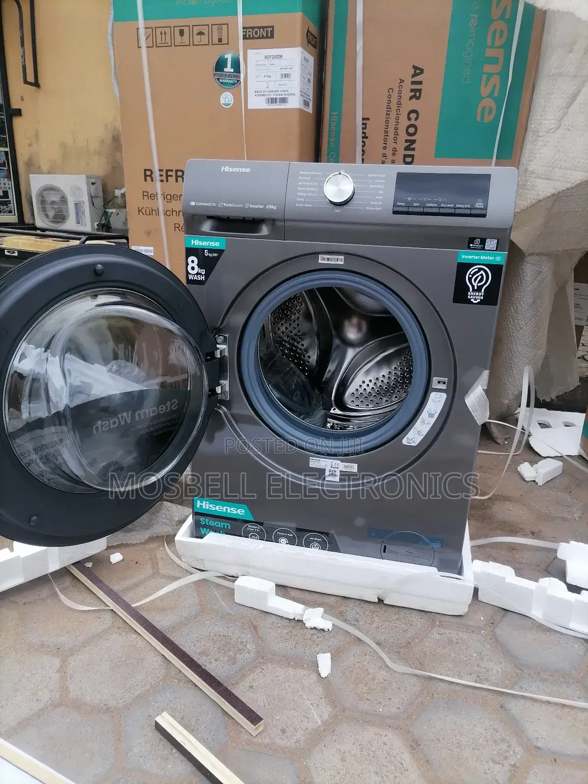 Hisense 8kg/5kg Washer and Dryer Frontload Washing Machine