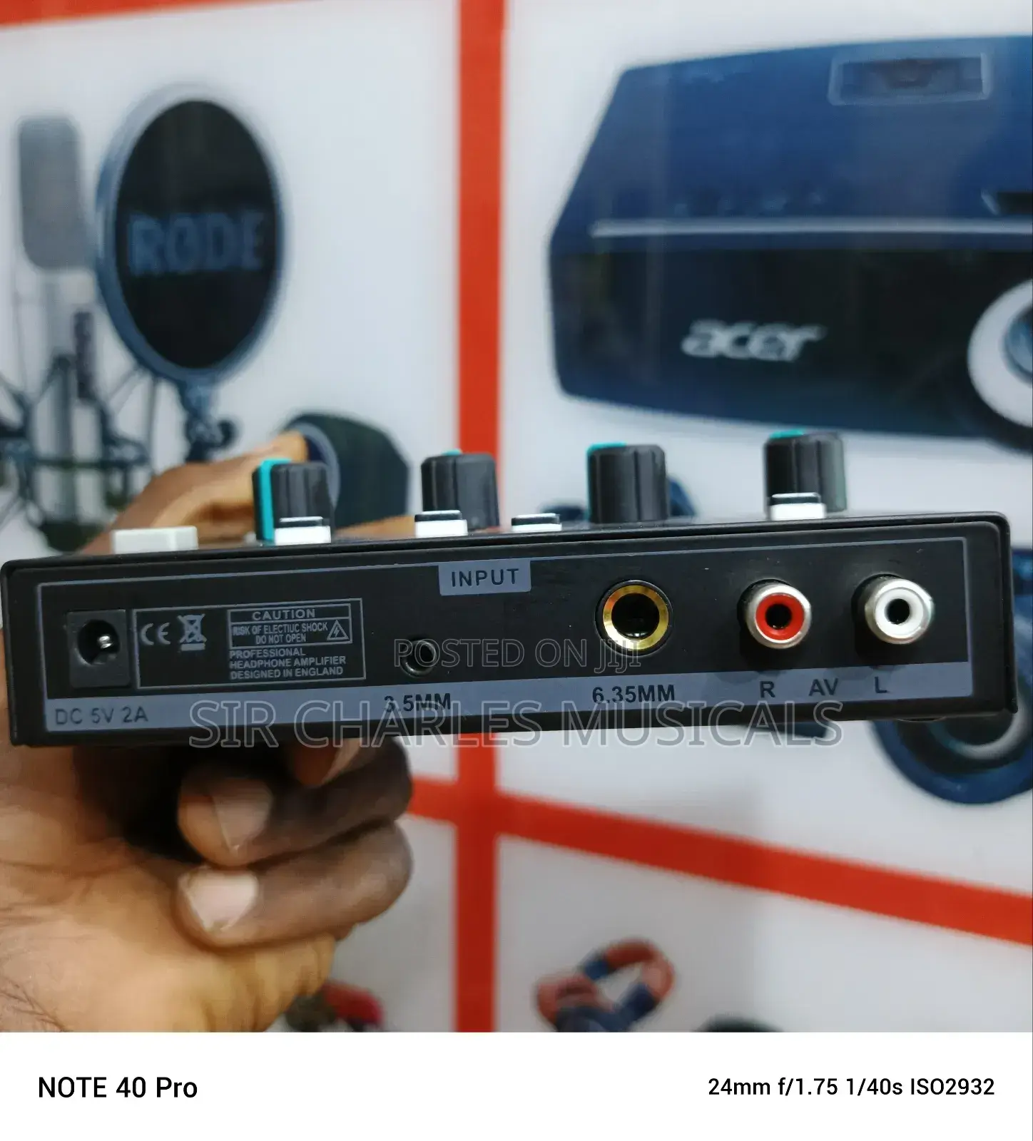 Original U-Phine 4 Chanel Headphone Amplifier