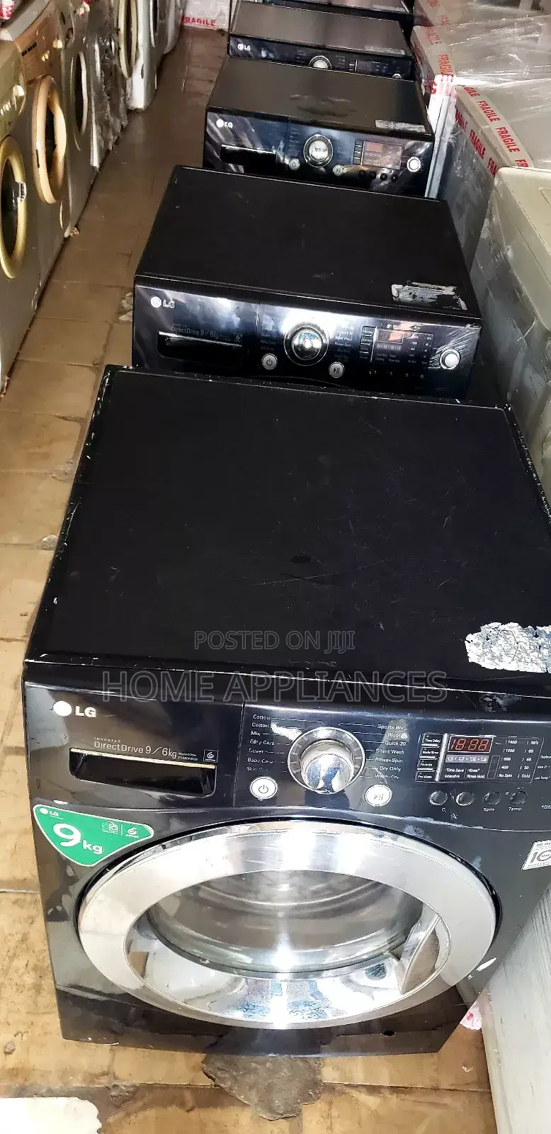 Lg 9kg Inverter Washing Machine Wit Dry Wit Warranty