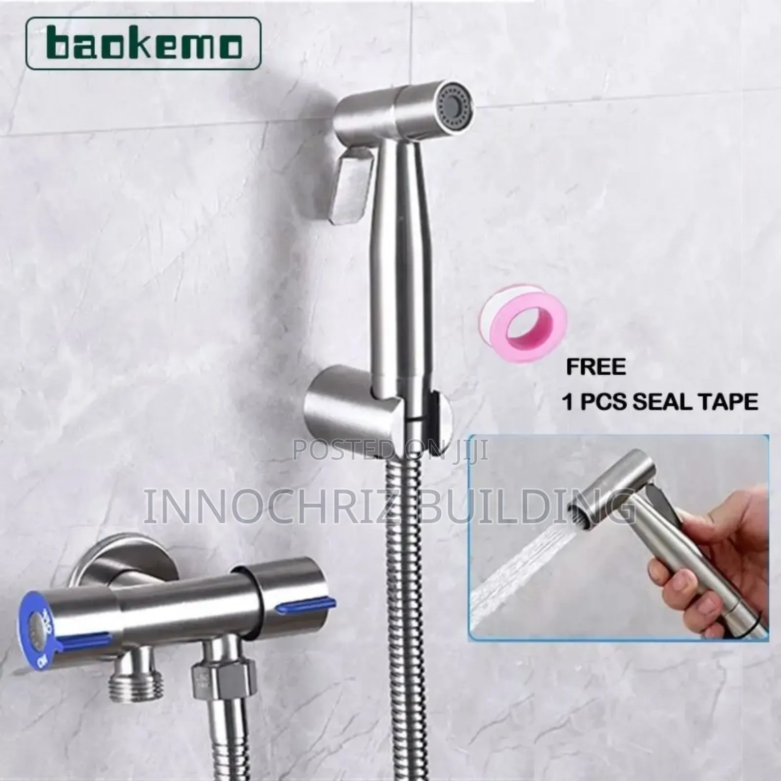 Satin Bidet And Valve
