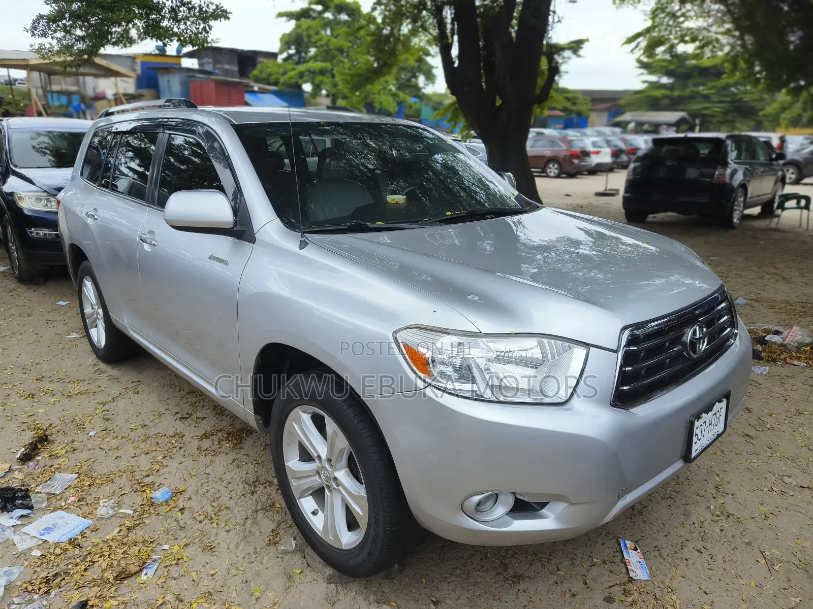 Toyota Highlander Limited 2008 Silver