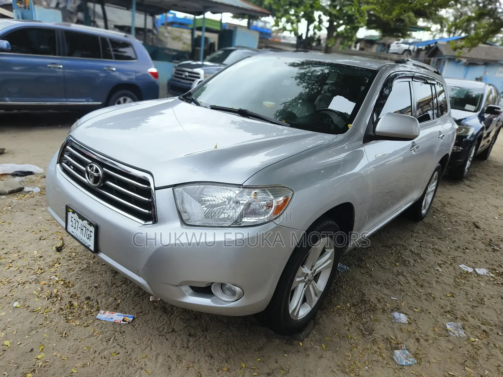 Toyota Highlander Limited 2008 Silver
