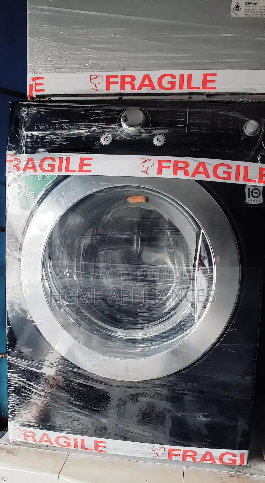 Inverter Drive Lg 9kg Washing Machine With Dryer N Warranty