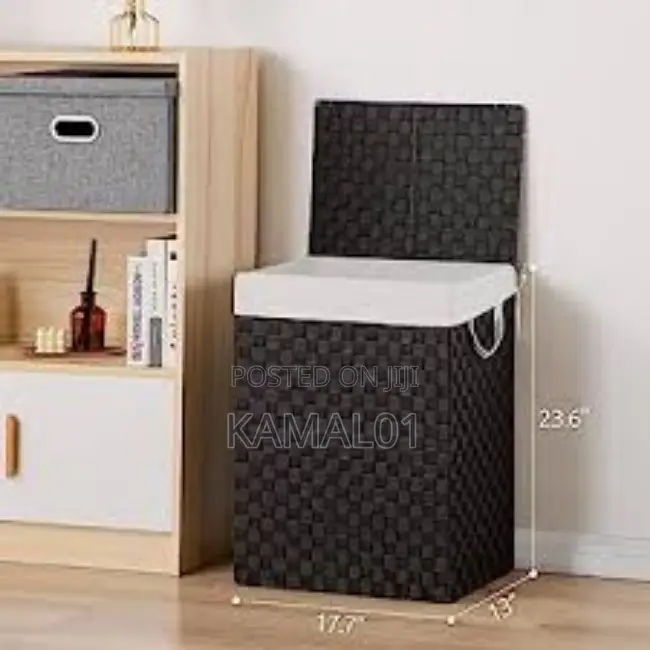 95 Liter Knitted Laundry Basket