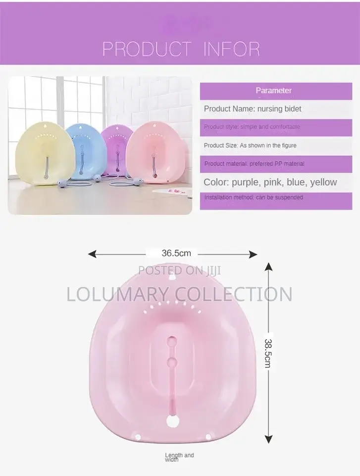 Foldable Toilet Sitz Bath for Steaming