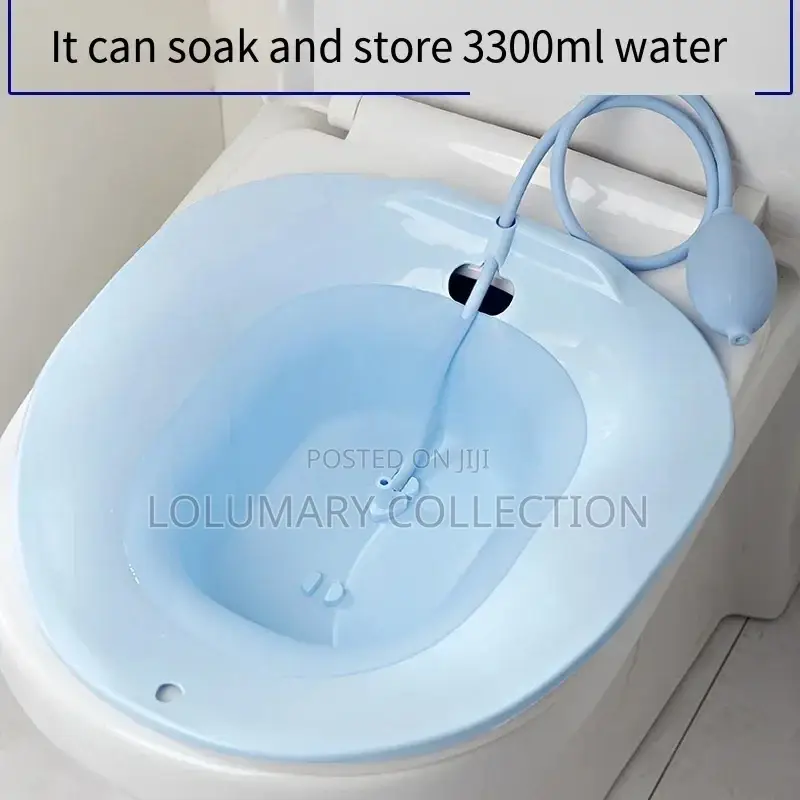 Foldable Toilet Sitz Bath for Steaming