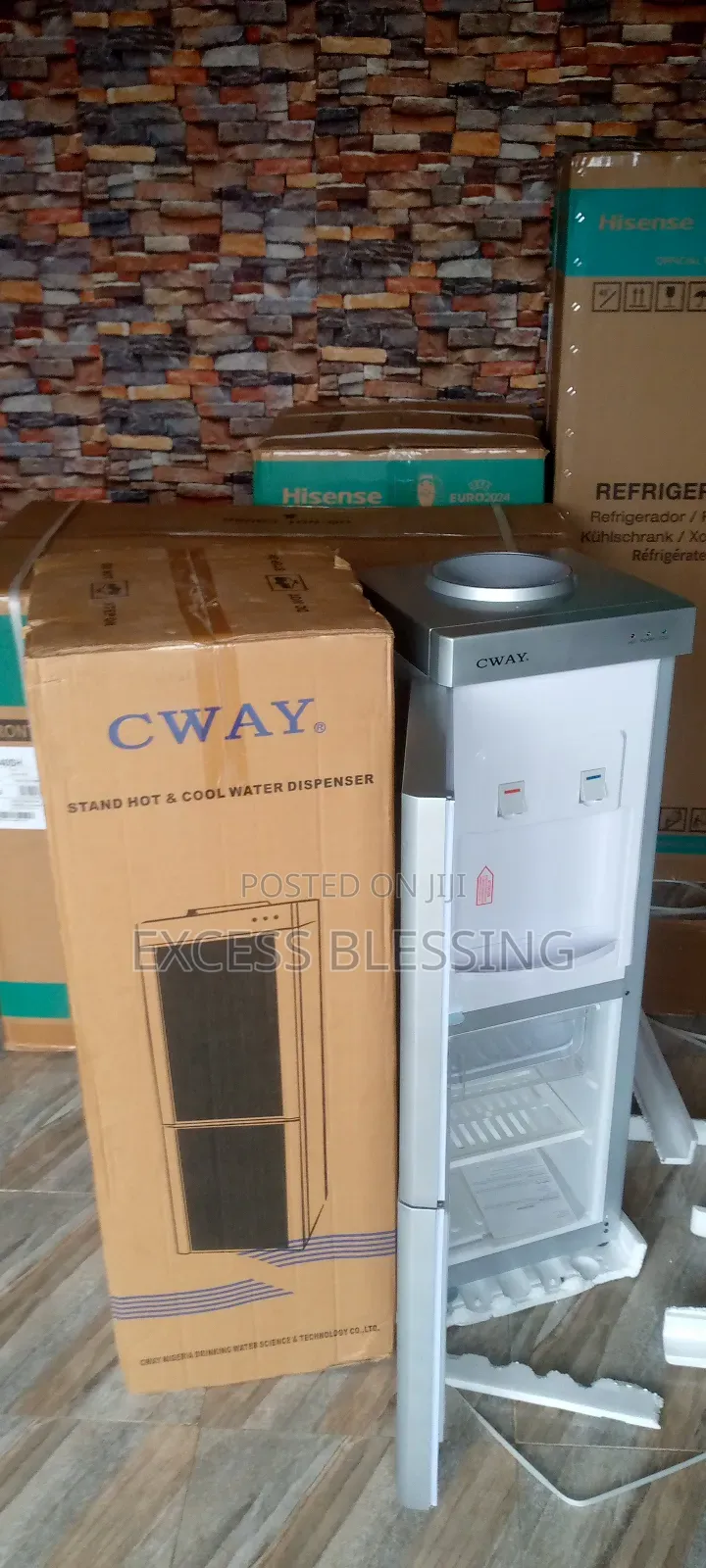 New in Cway Double Door Water Despenser