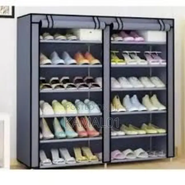 Classy Column Steel Shoe Rack