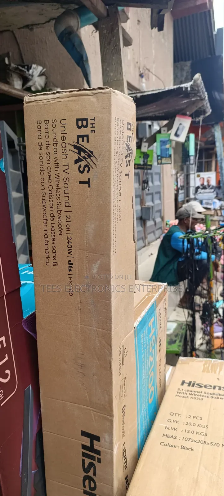 Hisense 240w Soundbar With Wireless Subwoofer