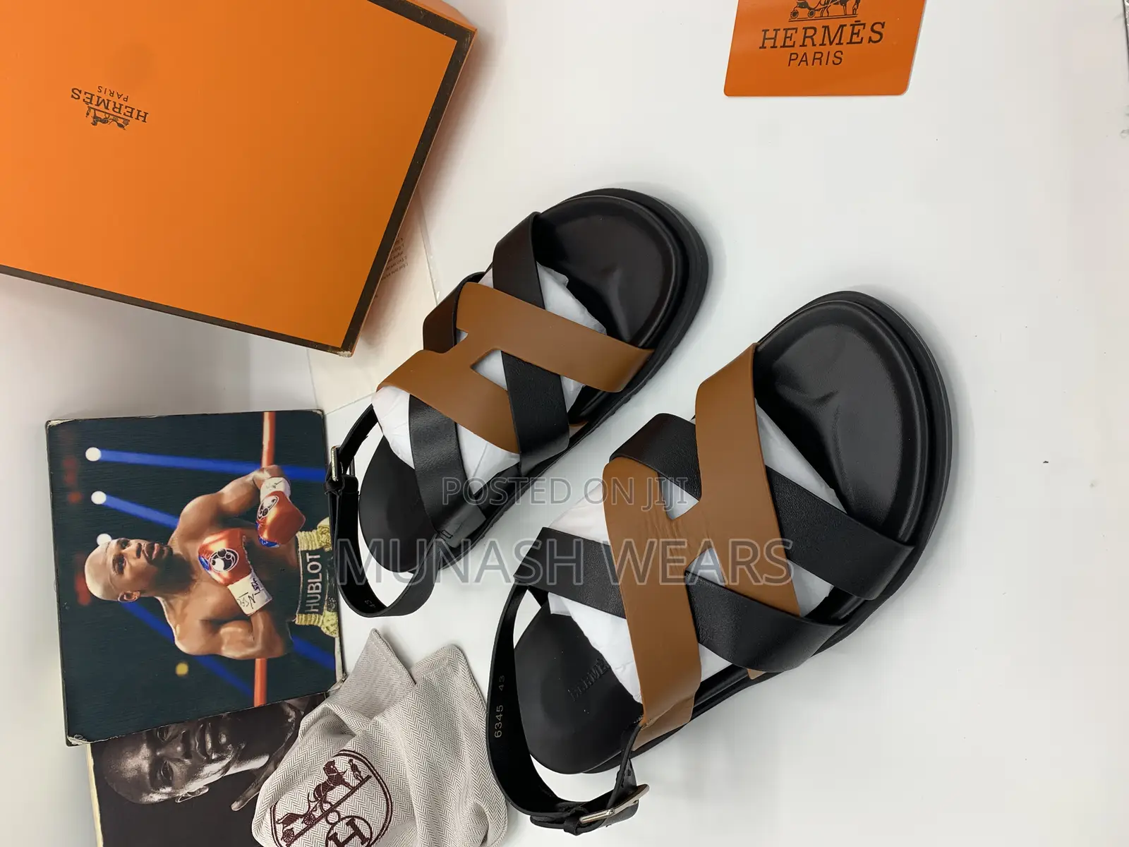 Italian Leather Hermes Sandal