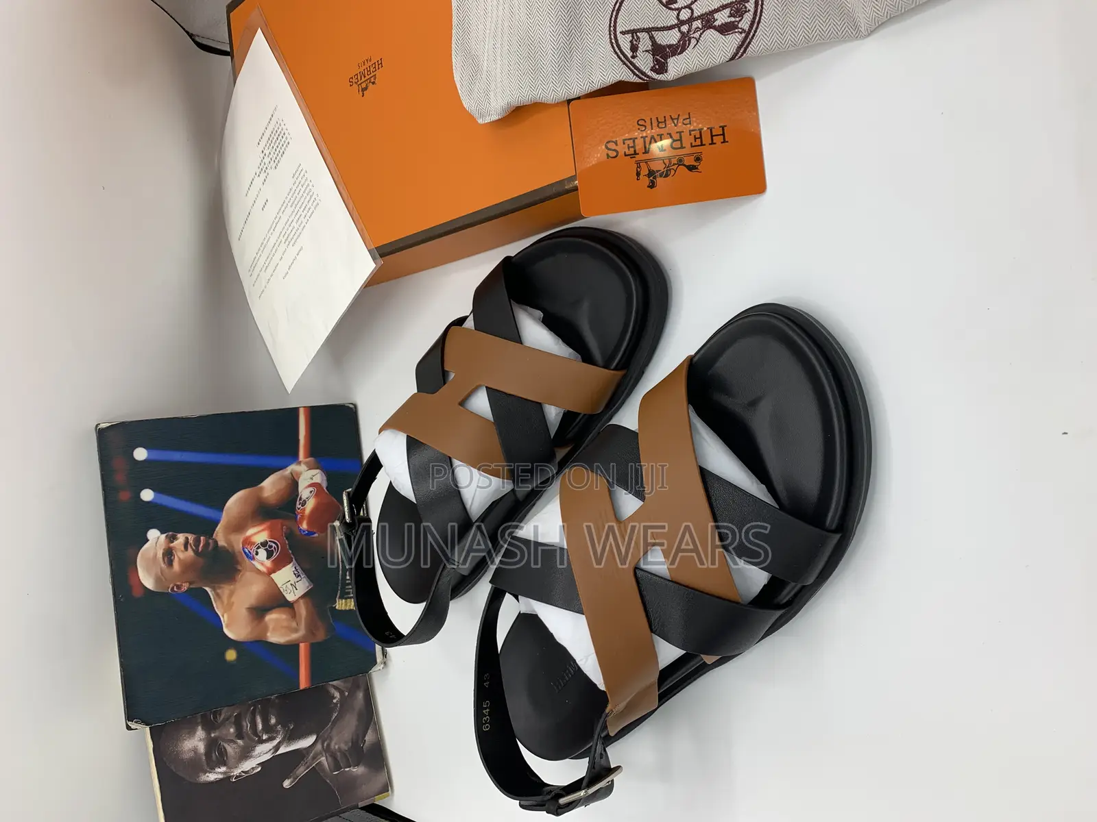 Italian Leather Hermes Sandal