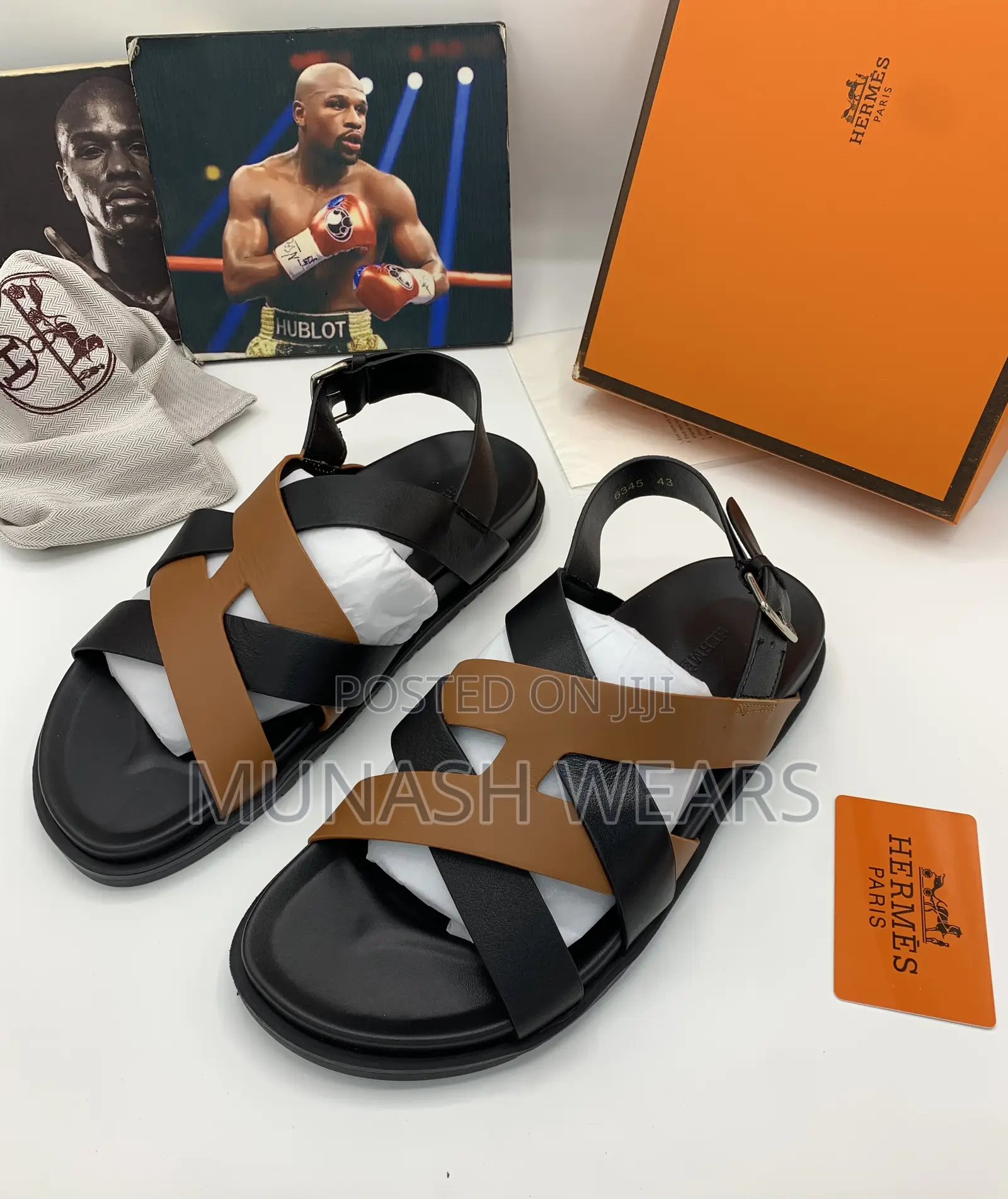 Italian Leather Hermes Sandal