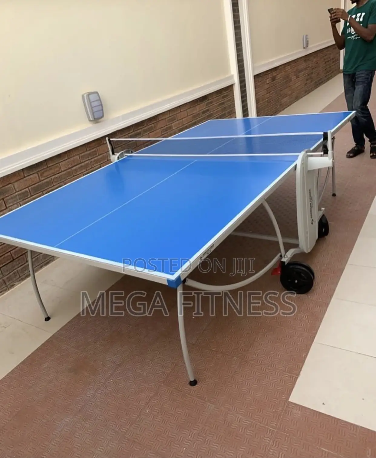 Aluminum Curved Leg Table Tennis