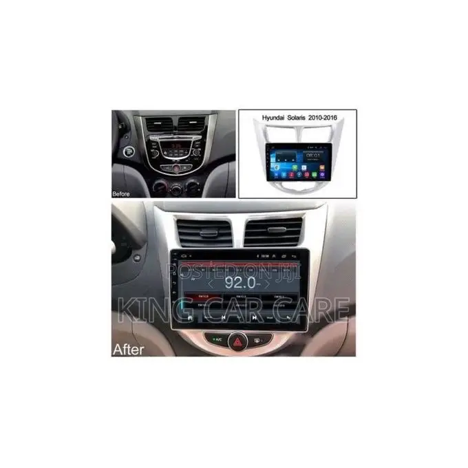 Hyundai Accent 2010/2017 Android Radio Player+Reverse Camera
