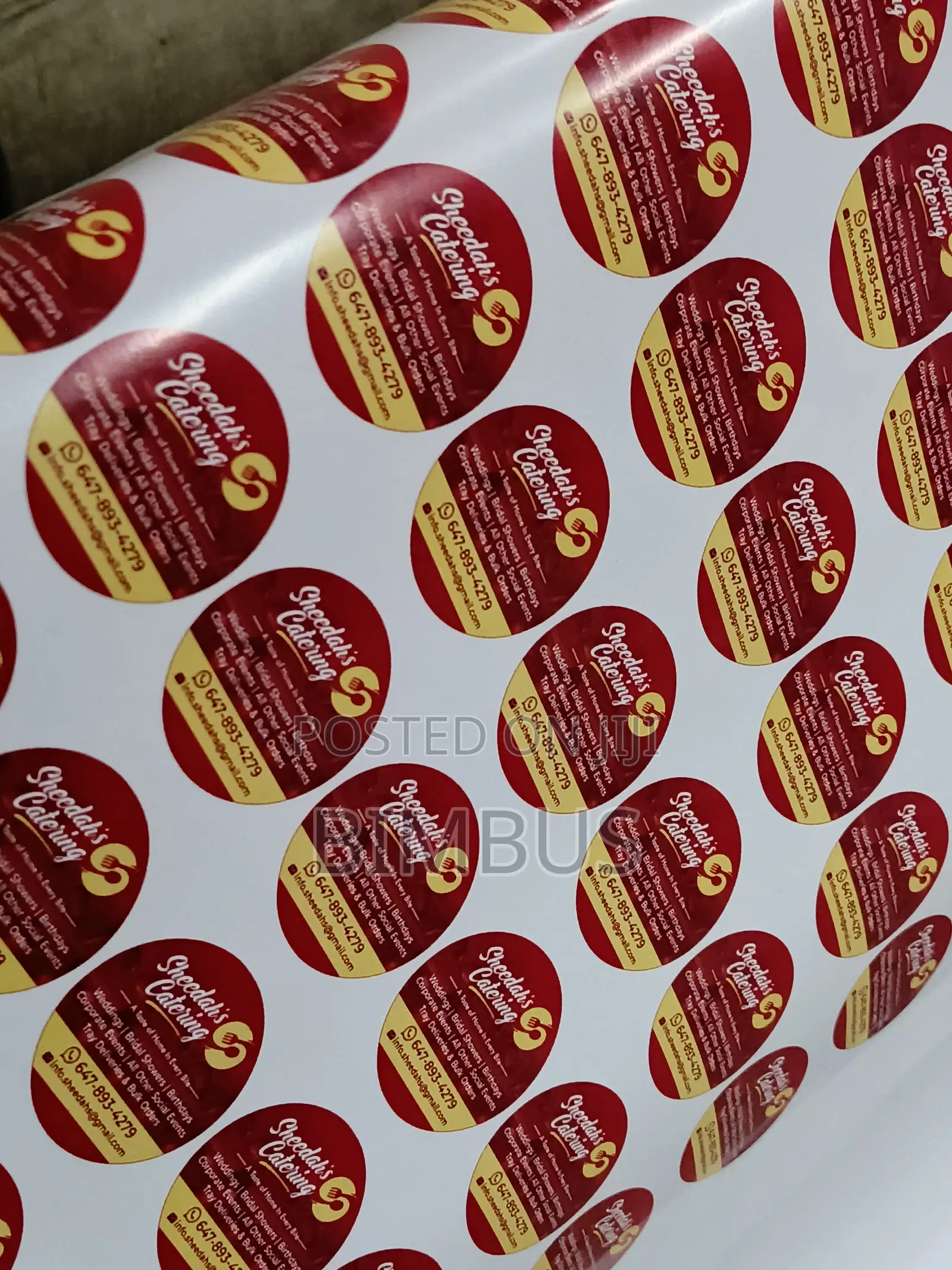 Customized Product Stickers
