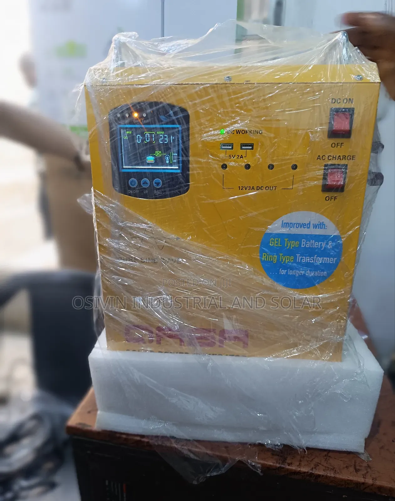 Qasa SPG -500 Solar Generator/ Back Up for Extra Battery