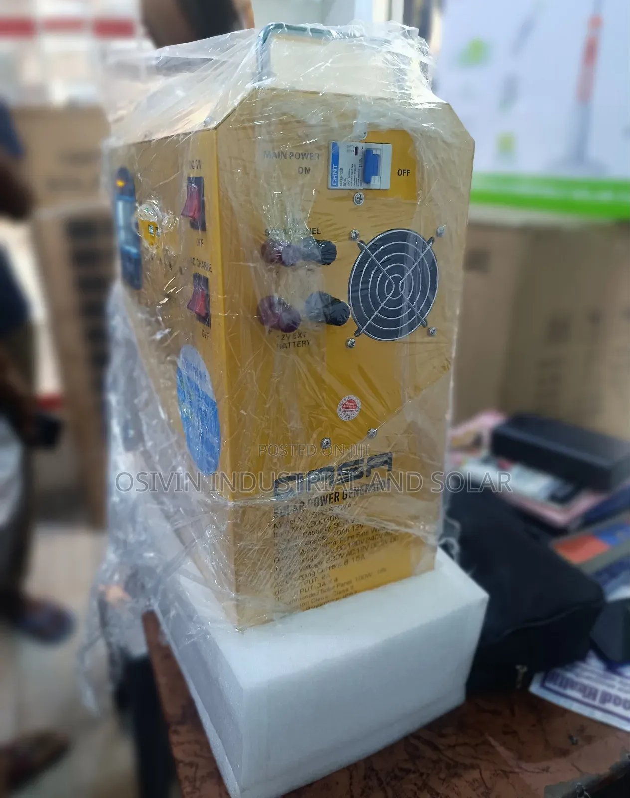 Qasa SPG -500 Solar Generator/ Back Up for Extra Battery