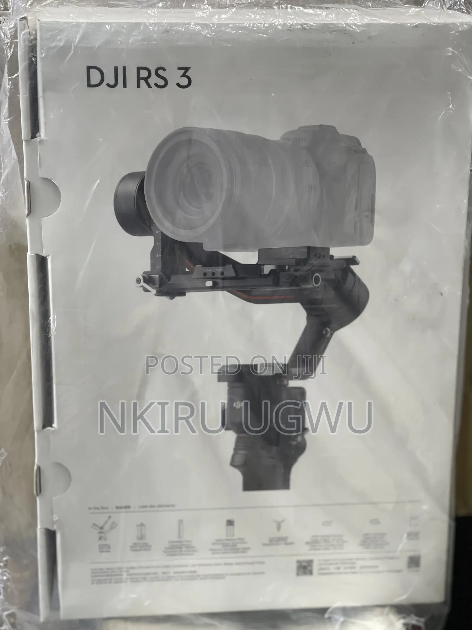 DJI RS 3, 3-Axis Gimbal for DSLR and Mirrorless Camera