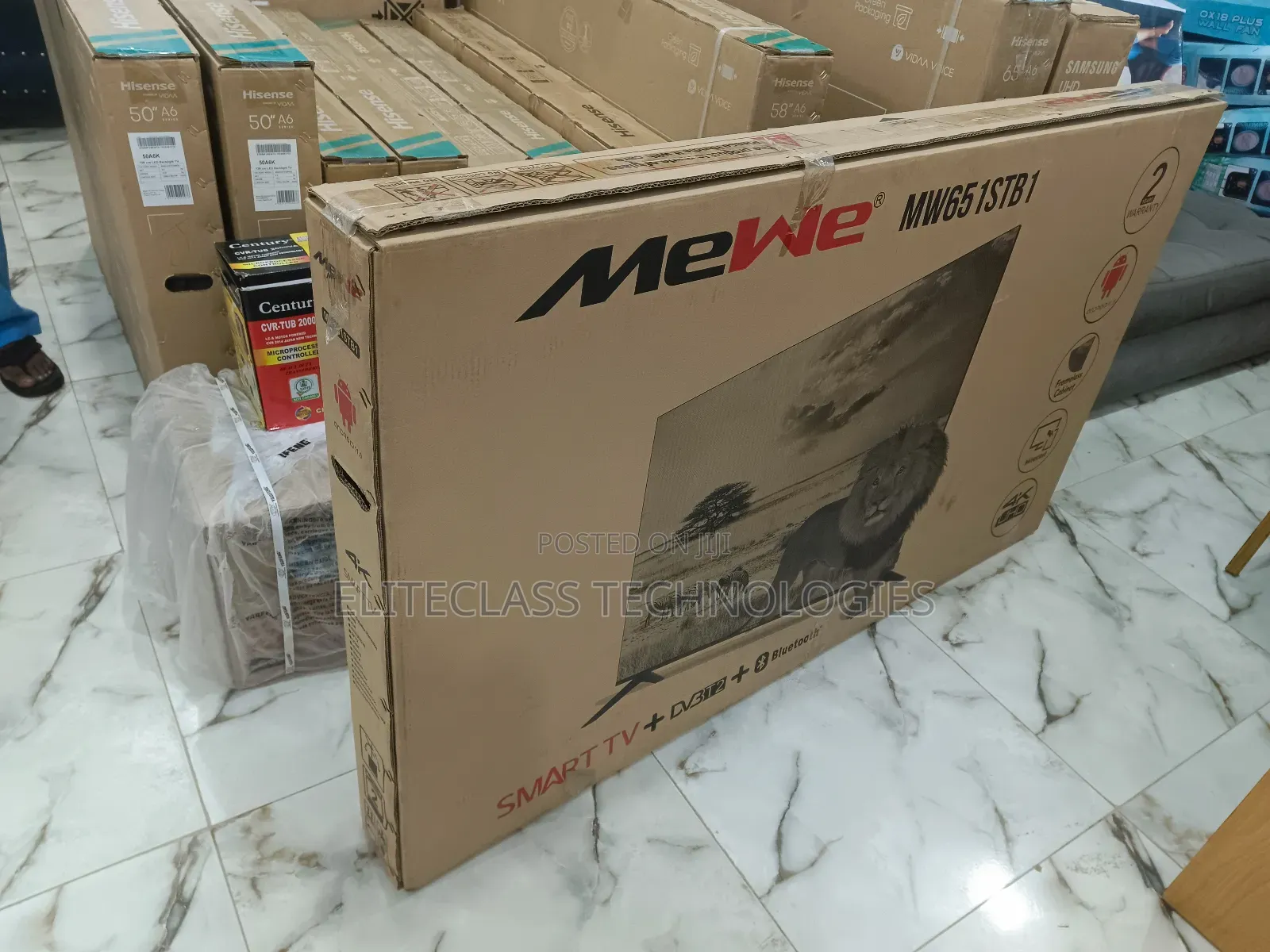 User Friendly MEWE 65" Smart Television
