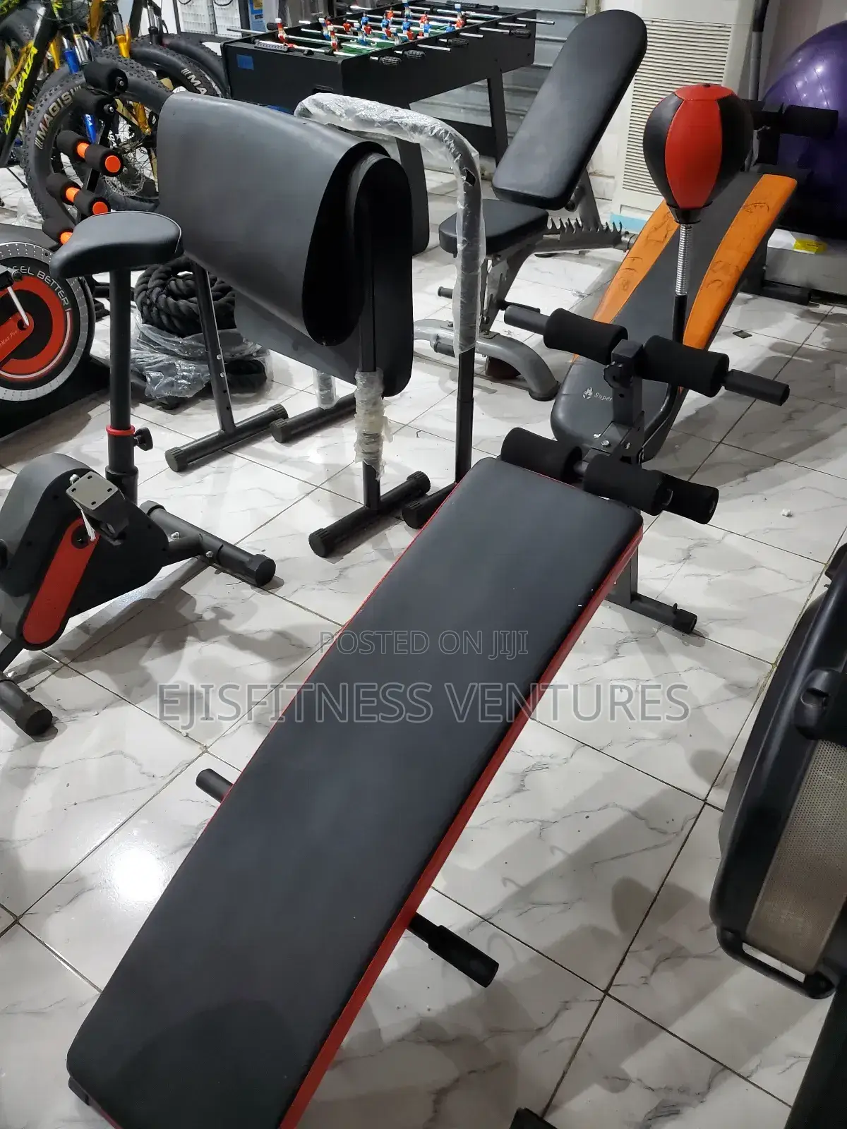 Tummy Trimmer Situp Bench With Spring