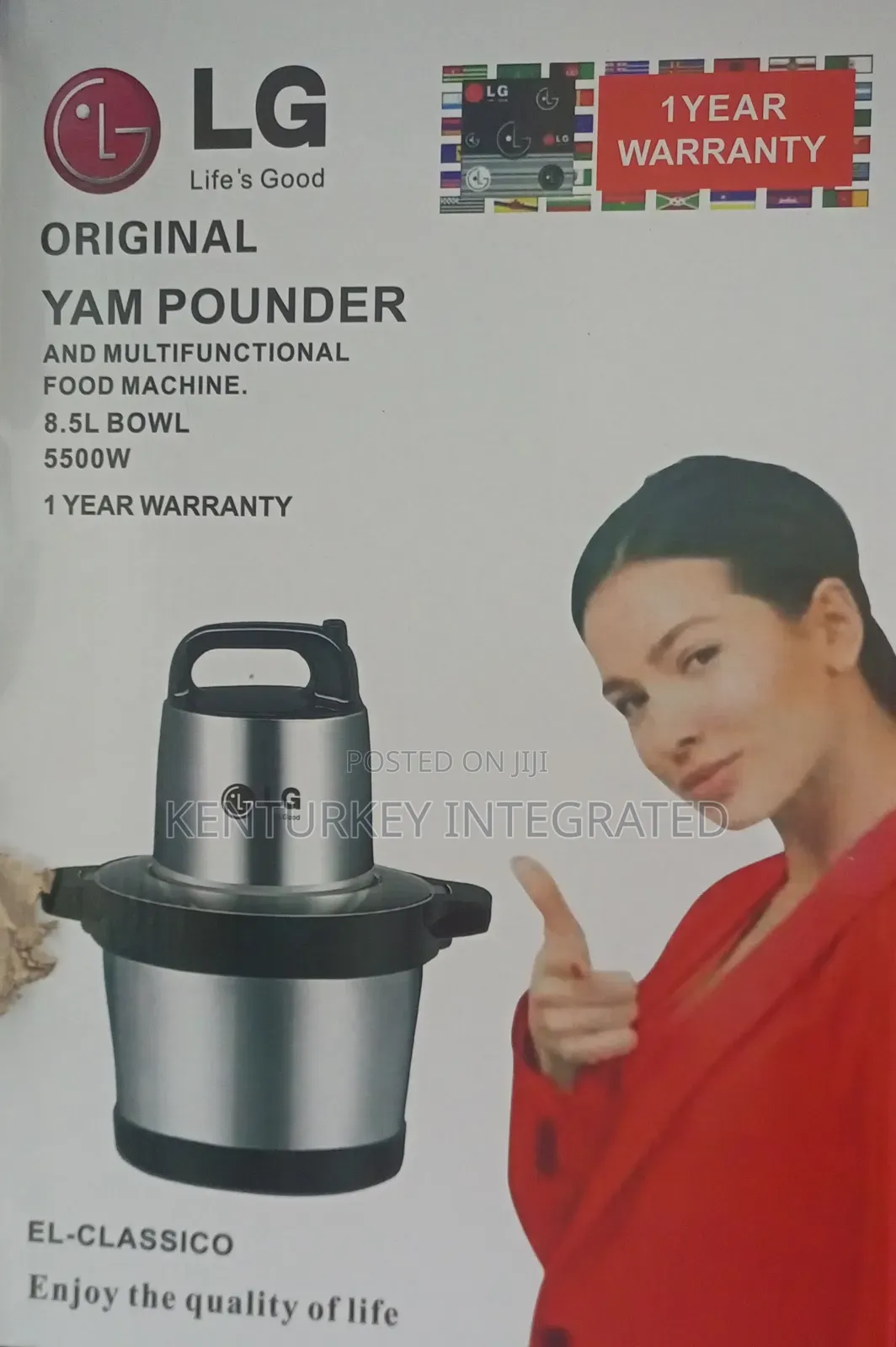 LG Yam Pounder