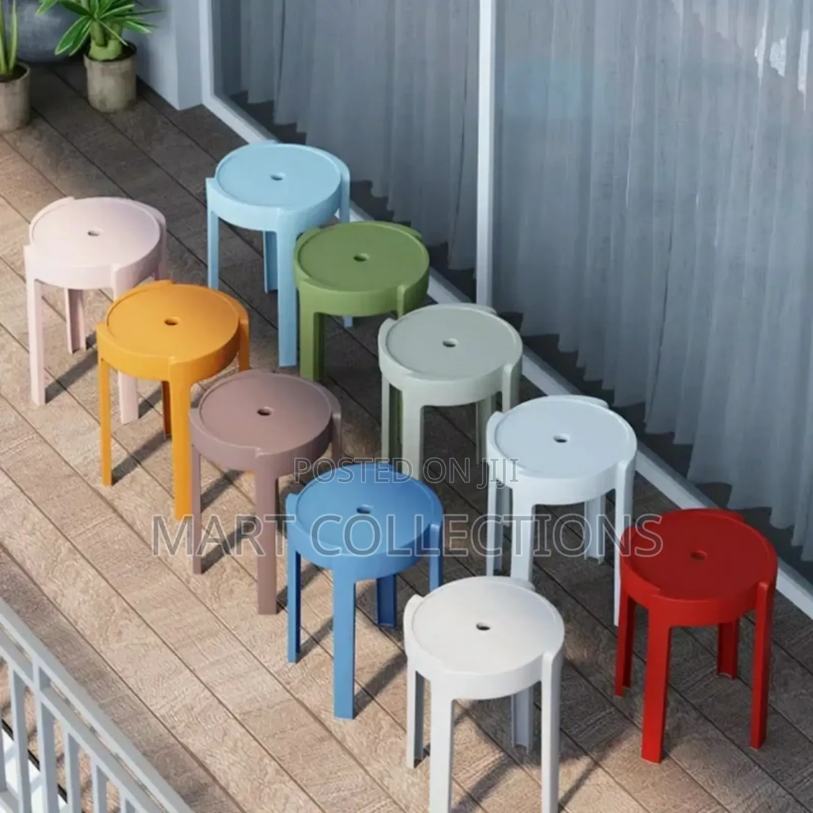 High Quality Multipurpose Colourful Plastic Stool