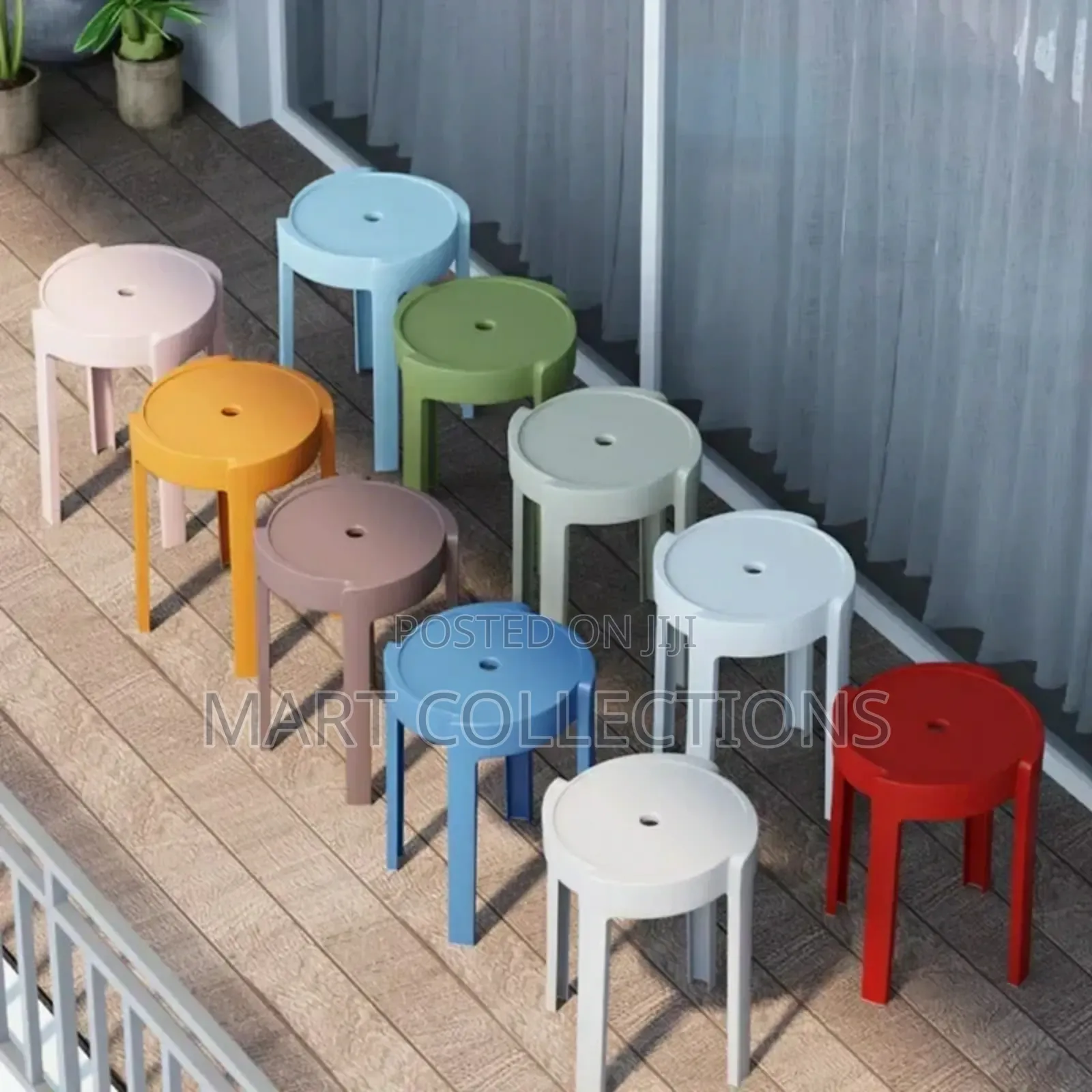High Quality Multipurpose Colourful Plastic Stool