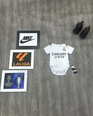 Original 2024/2025 Madrid Baby/Toddlers Jersey- Hala Madrid