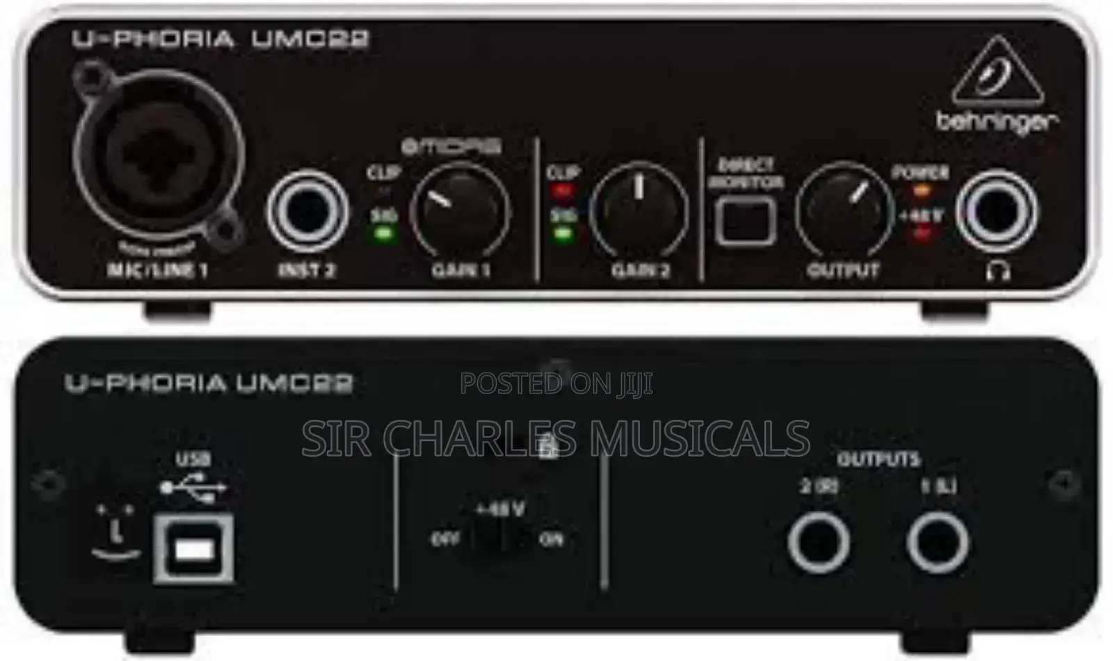 U-Phoria UMC22 Behringa Audio Interface