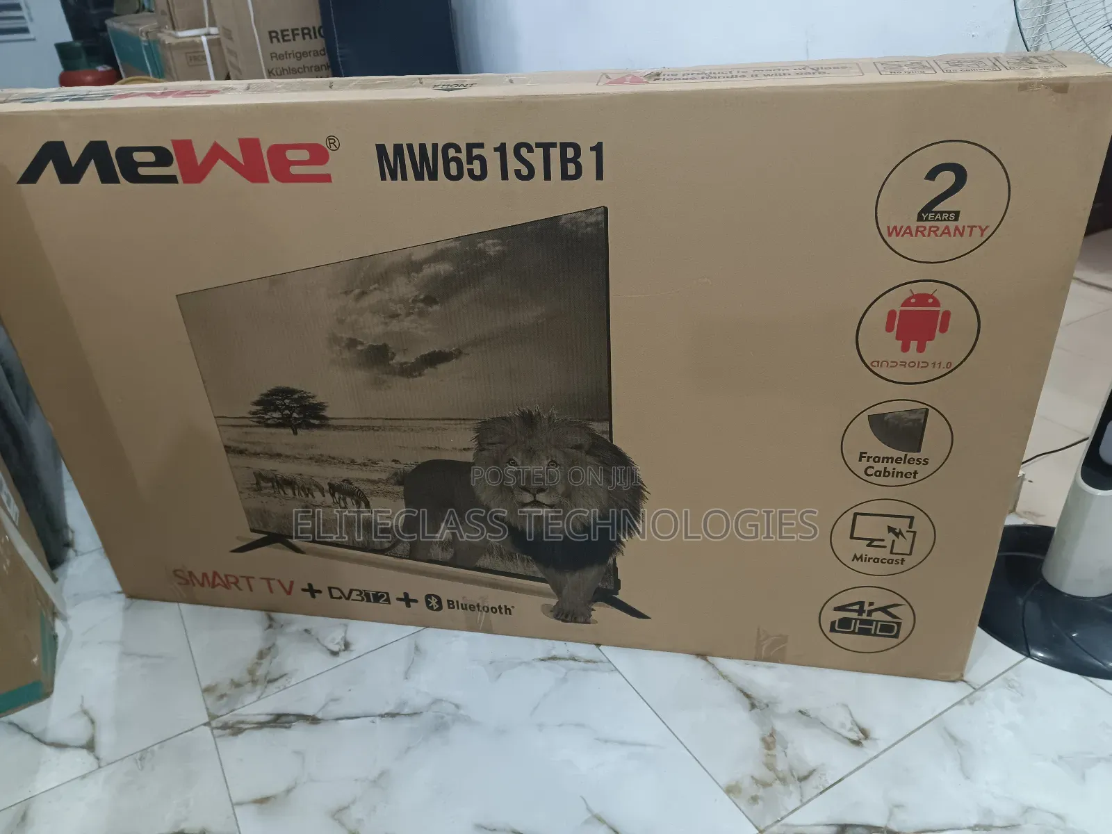Quality MEWE 65" Smart Television
