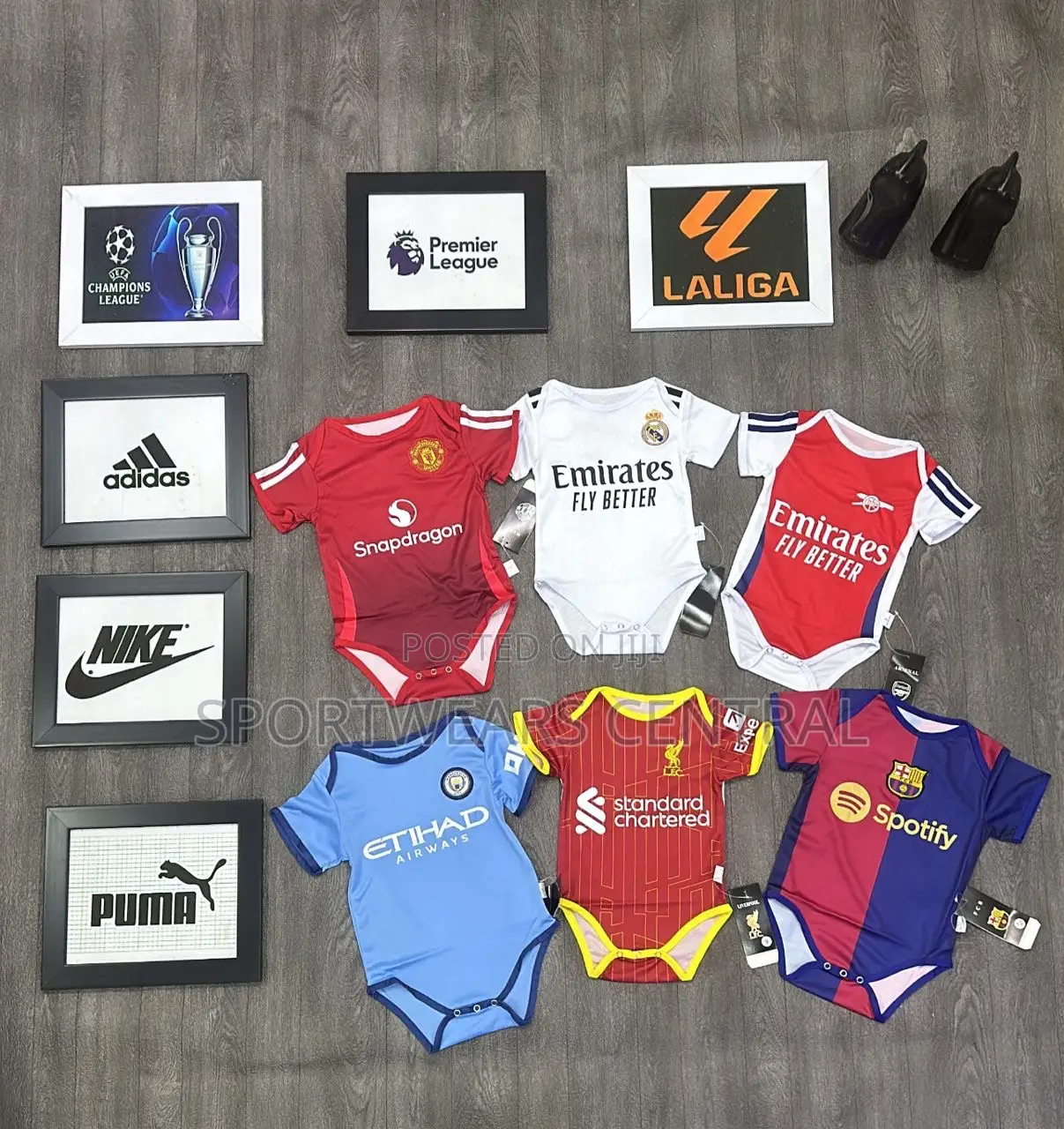 Original High Quality Baby Football JERSEY - Newborn 12 M 