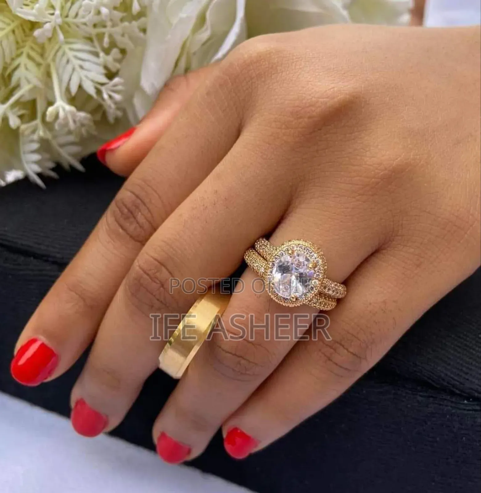 Zara Couples Set of Wedding Ring 0007