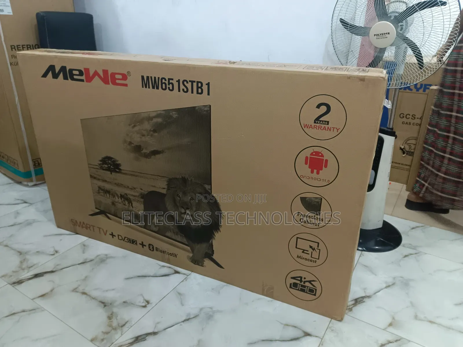 Fast MEWE 65 Inches Smart TV