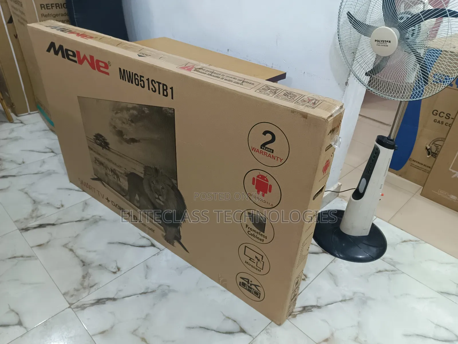 Convinent MEWE 65 Inches Smart TV