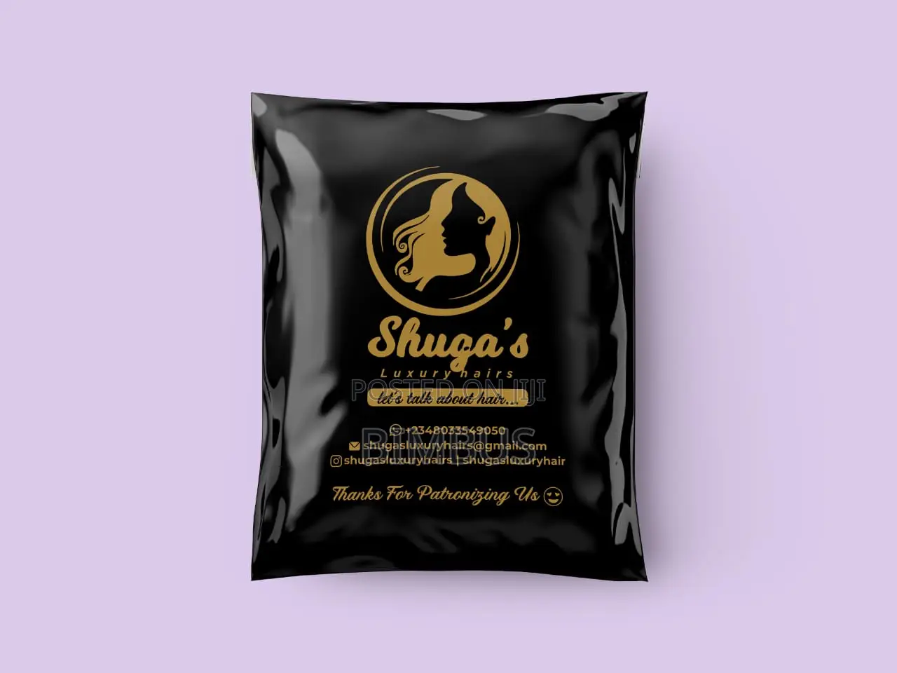 Delivery Nylon (Gold Printed )