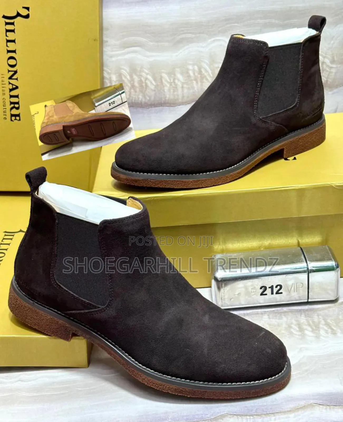 Suede Chelsea Boots