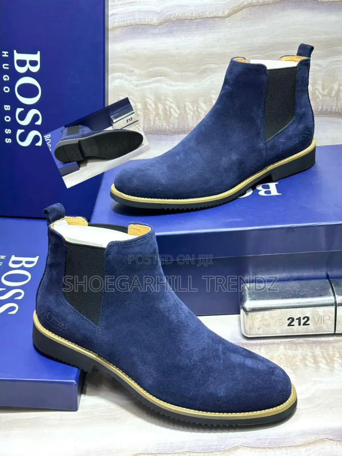 Suede Chelsea Boots