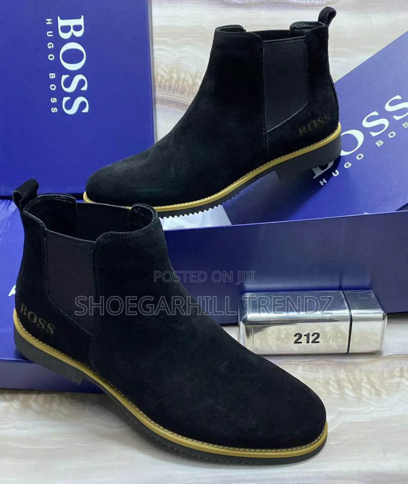 Suede Chelsea Boots