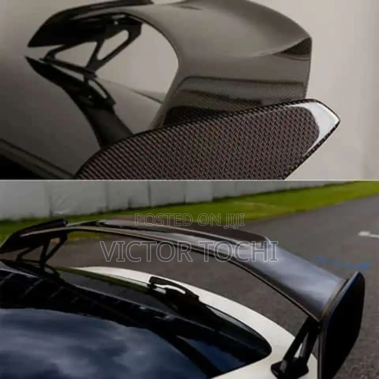 Car Sports Wing Booth Spoiler