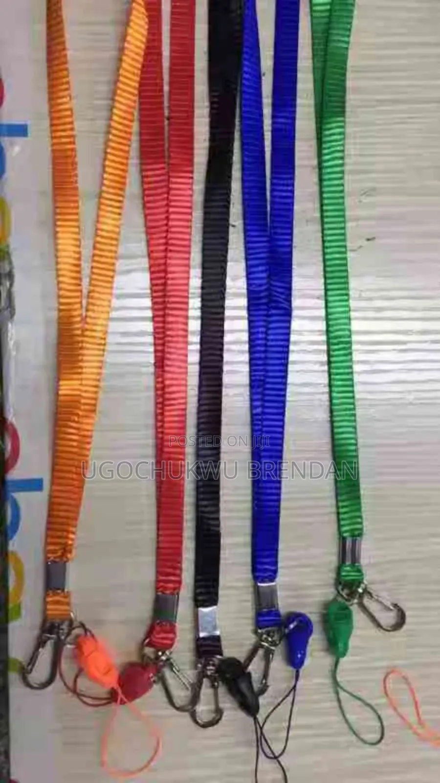 Lanyards (With Iron Mouth 100pcs, #9,000)