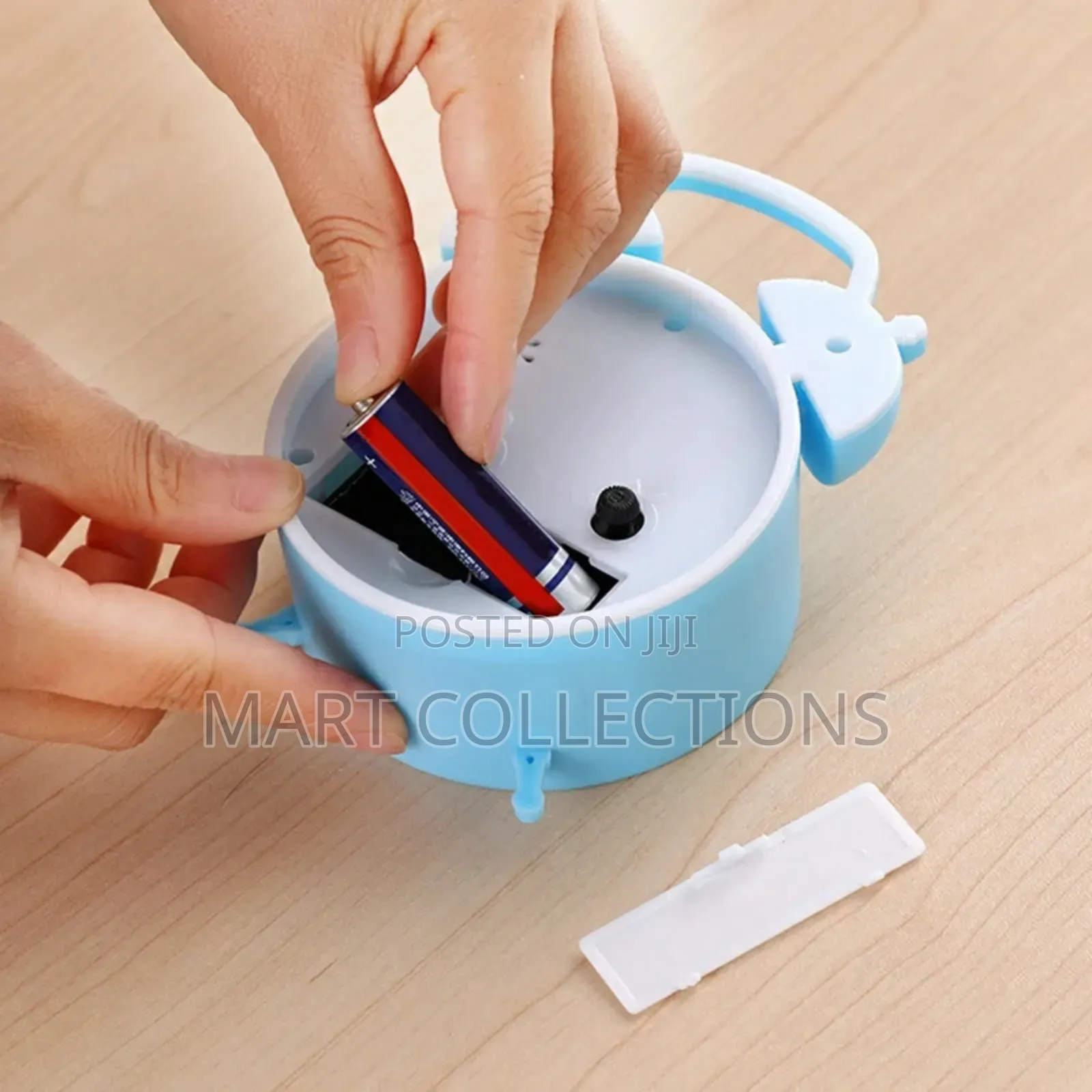 Portable Round Desk Alarm Clock / Bed Alarm