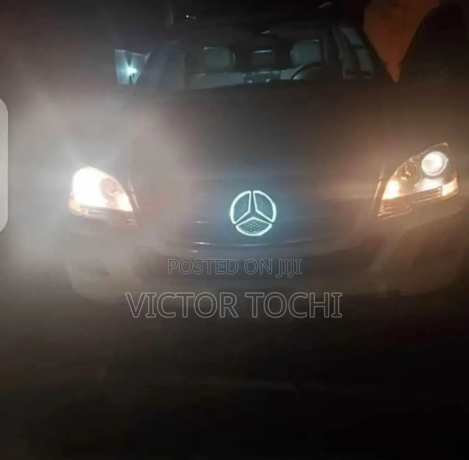 Mercedes Benz Grille LED Front Logo (Basket)